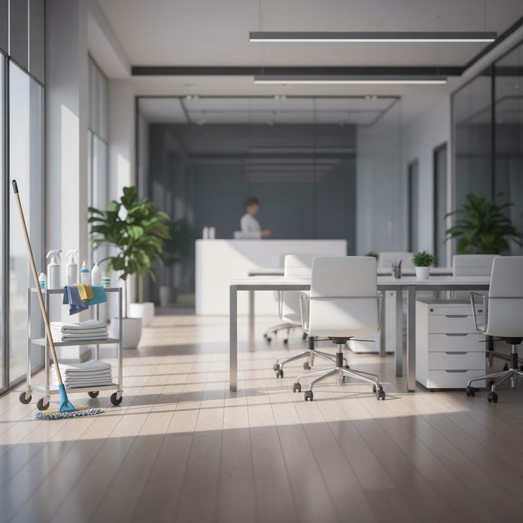 Ruimtes stralend schoon, binnen 24 uur